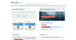 Desktop Screenshot of myrtlelime.com